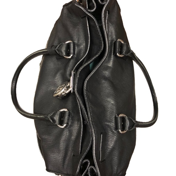 Michael Kors Black leather Hamilton purse - Picture 4 of 8